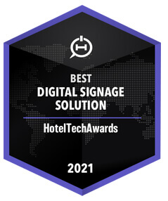 2021 HotelTechAwards Digital Signage