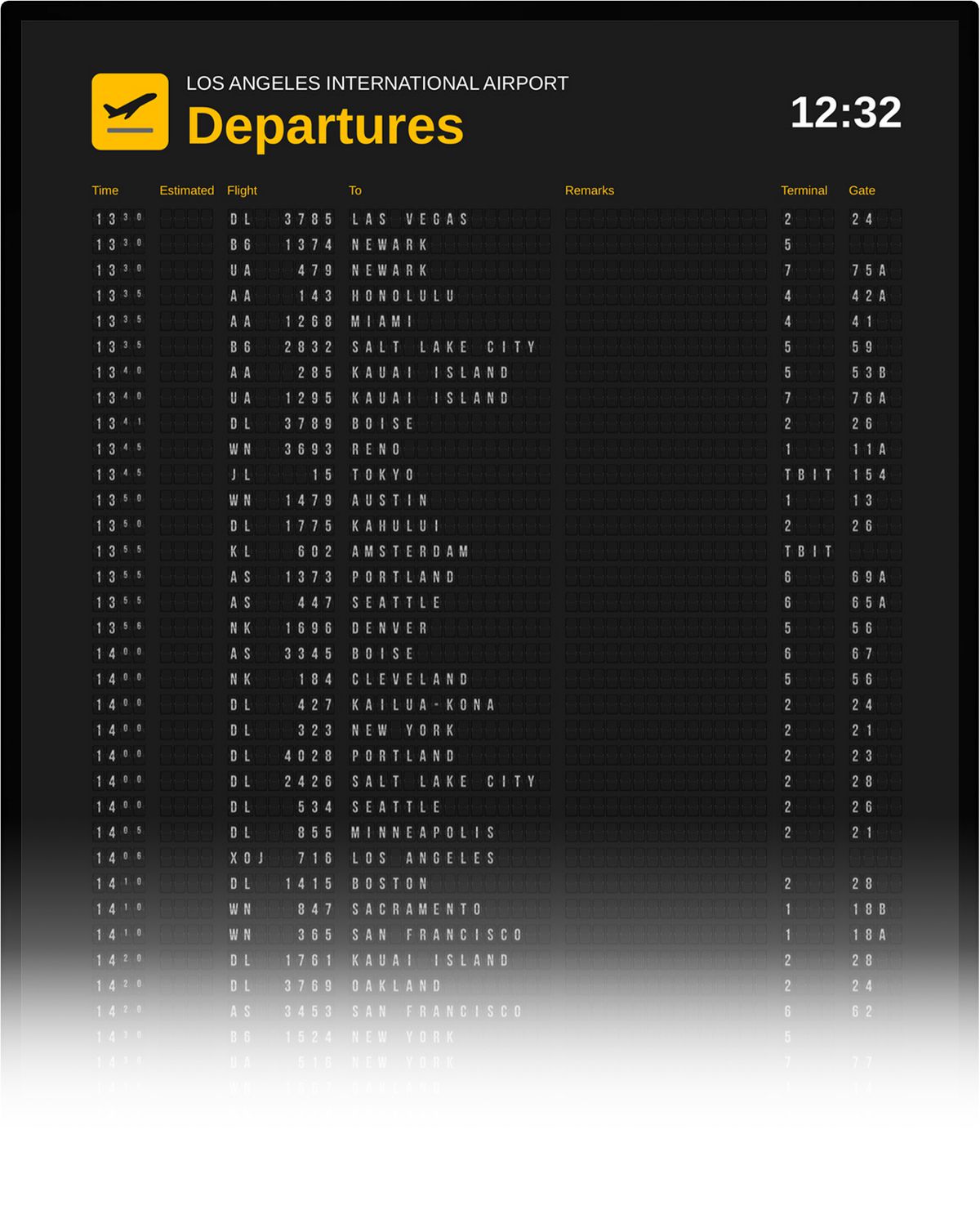 Flight Board