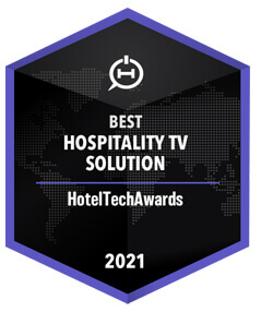2021 HotelTechAwards Hospitality TV